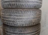 Grajewo ogłoszenia: Sprzedam komplet opon letnich Kleber 205 55 R16 używane - zdjęcie